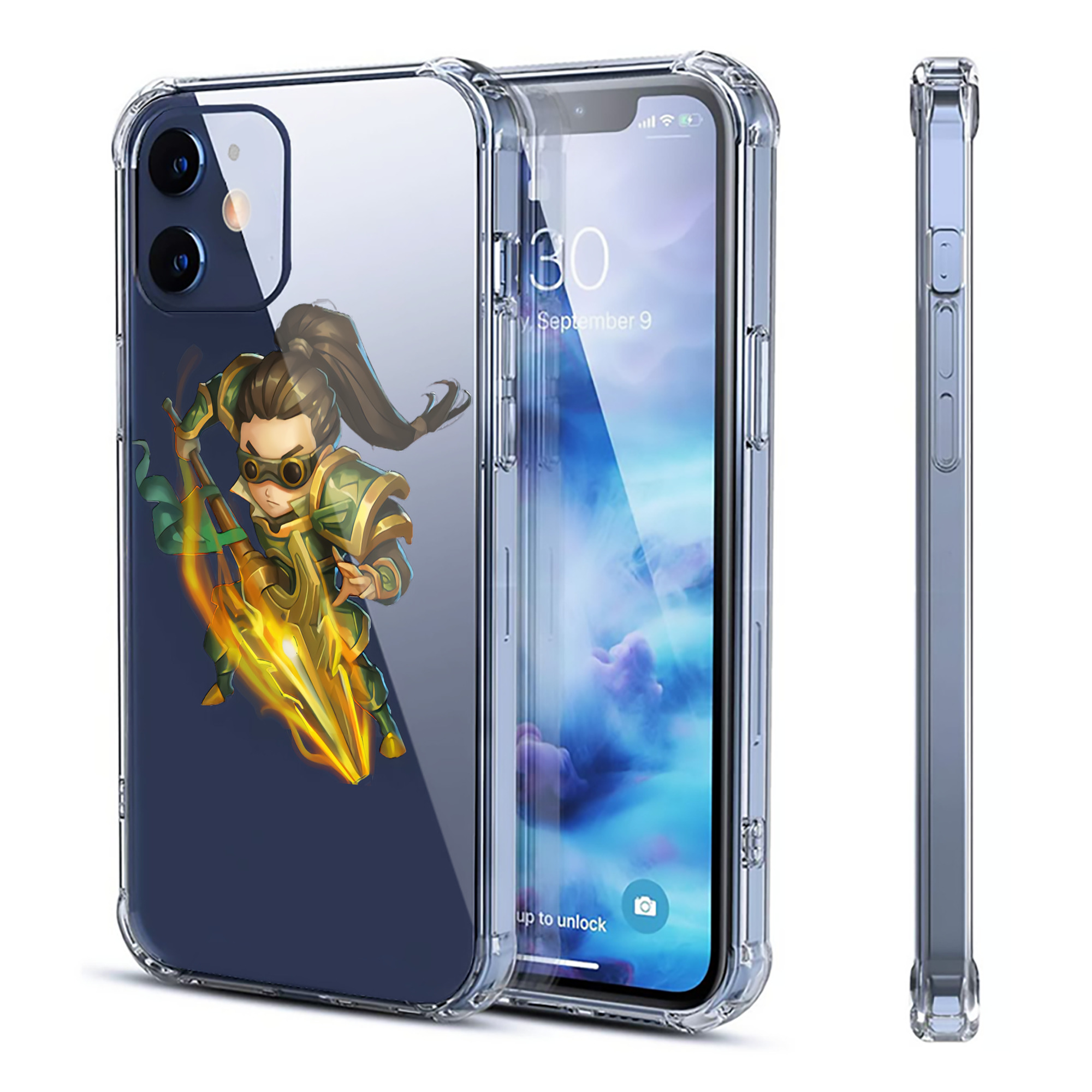 （画像用） リーグ・オブ・レジェンド League of Legends LOL 【iPhone 12シリーズ対応】透明スマホケース（クリアソフトケース）